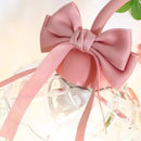 Pink crystal glass wall light for little girl