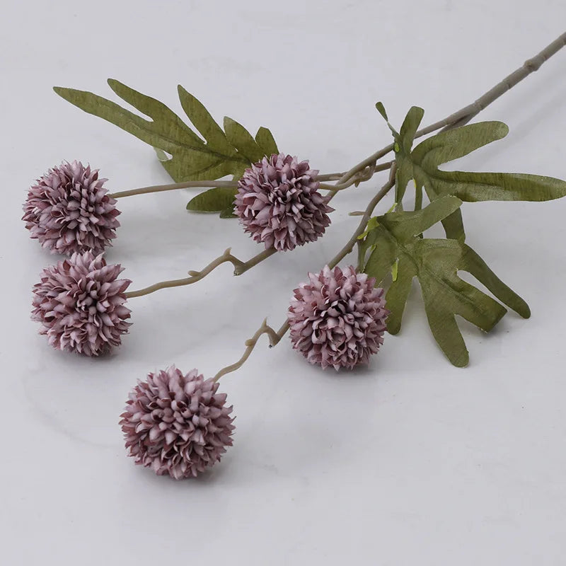 Artificial dandelion flowers wedding bouquet valentine's day gift - vue 12 sur 15