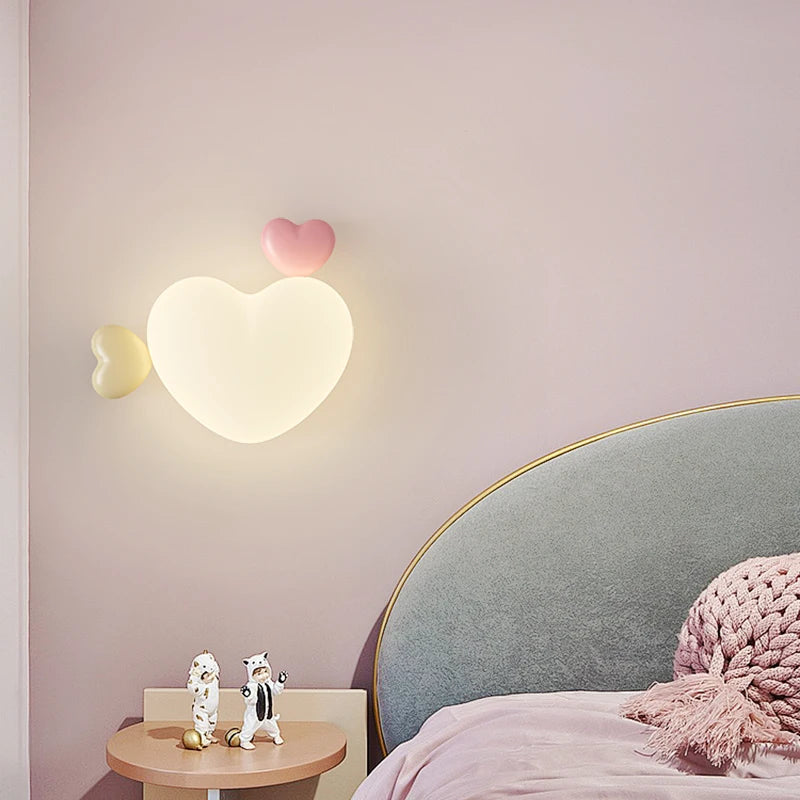 Full spectrum eye protection cute warm wall light for home decoration