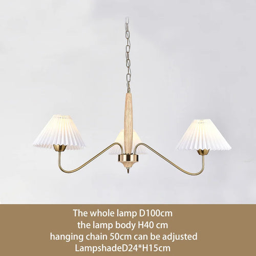 Elegant wooden chandelier for kitchen and island pendant light
