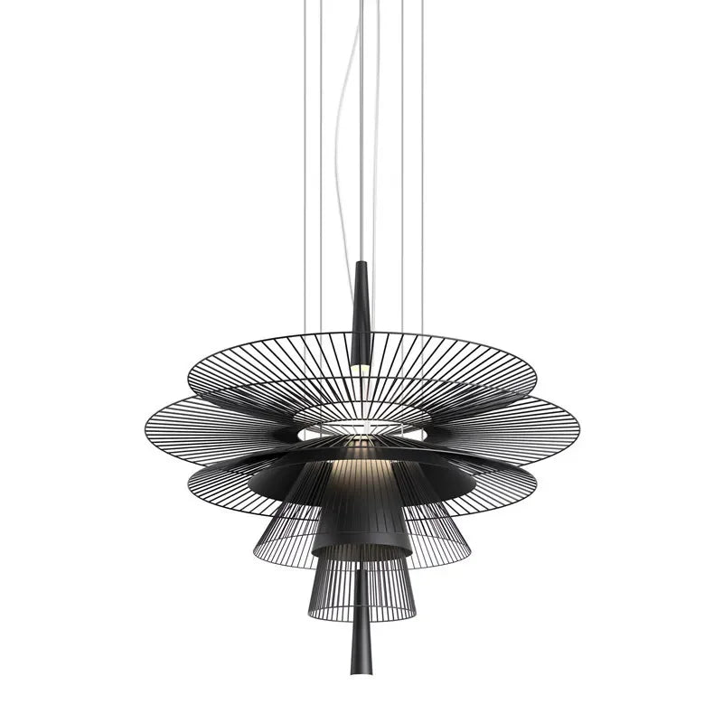 luxury sandyha chandelier led metal decorative hanging lamp