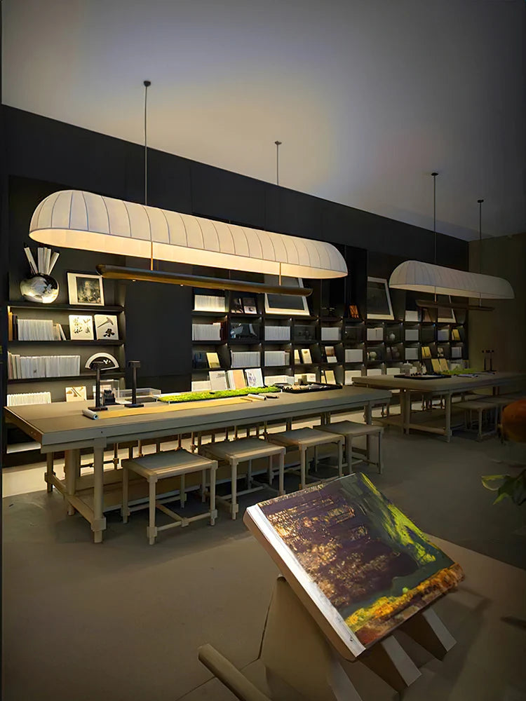 Japanese and Korean chandelier for café and tea room - vue 8 sur 8