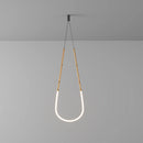 Art deco LED pendant chandelier