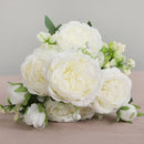 Small artificial flower bouquet for spring decoration and weddings