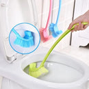 long handled plastic cleaning brush for difficult corners