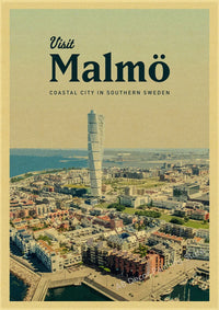 Vintage travel poster for tourism enthusiasts