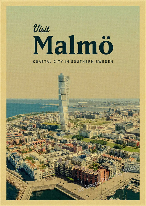 Vintage travel poster for tourism enthusiasts
