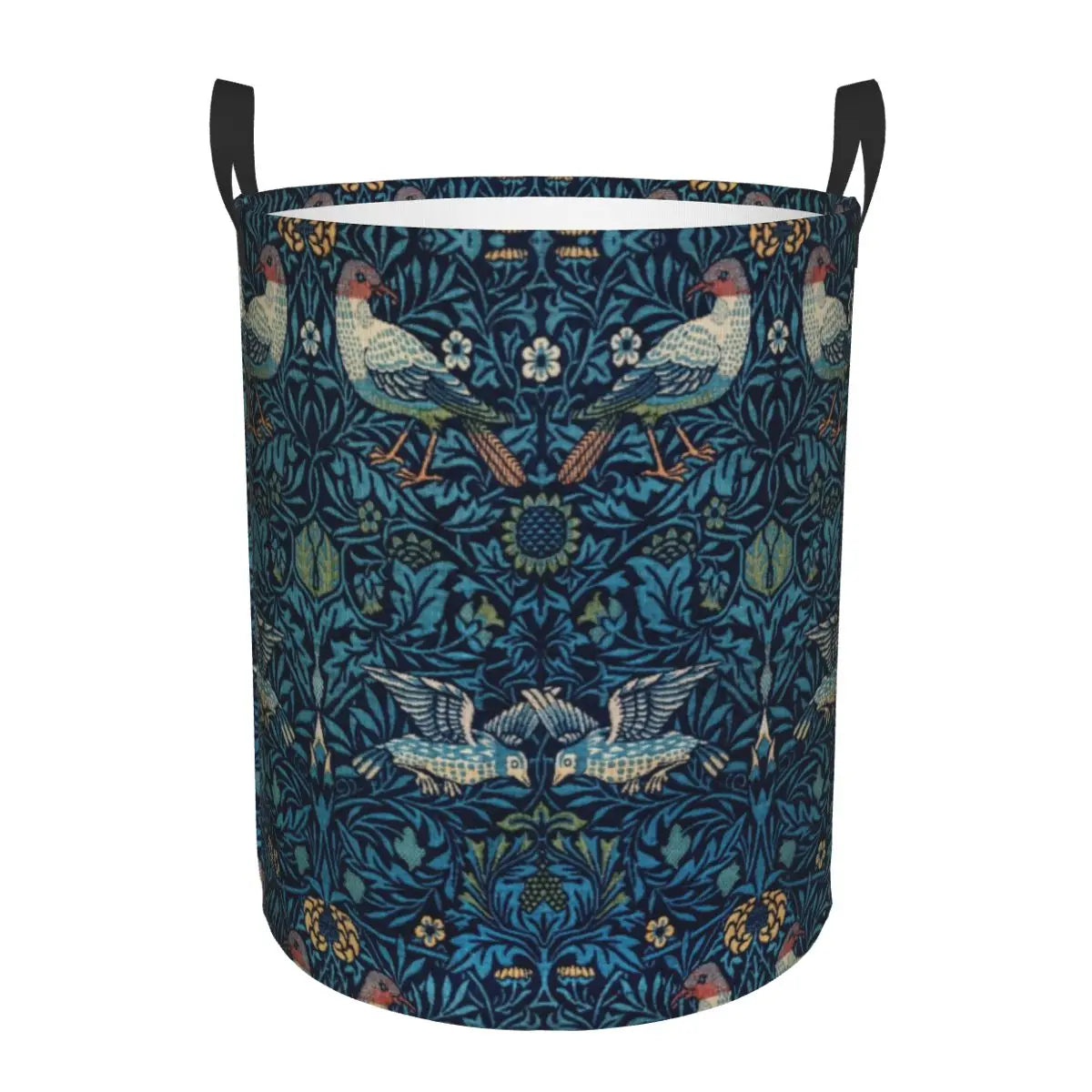 floral foldable laundry basket for baby toy storage - vue 28 sur 30