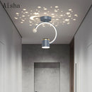 Modern creative ceiling light for indoor and outdoor use