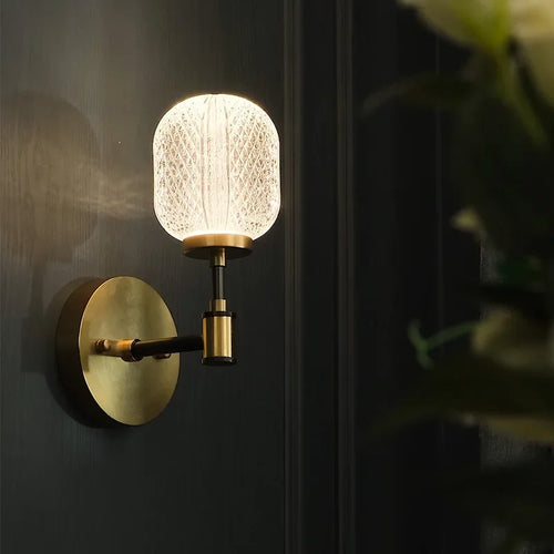 Modern Nordic LED wall light elegant indoor decoration - vue 2 sur 7