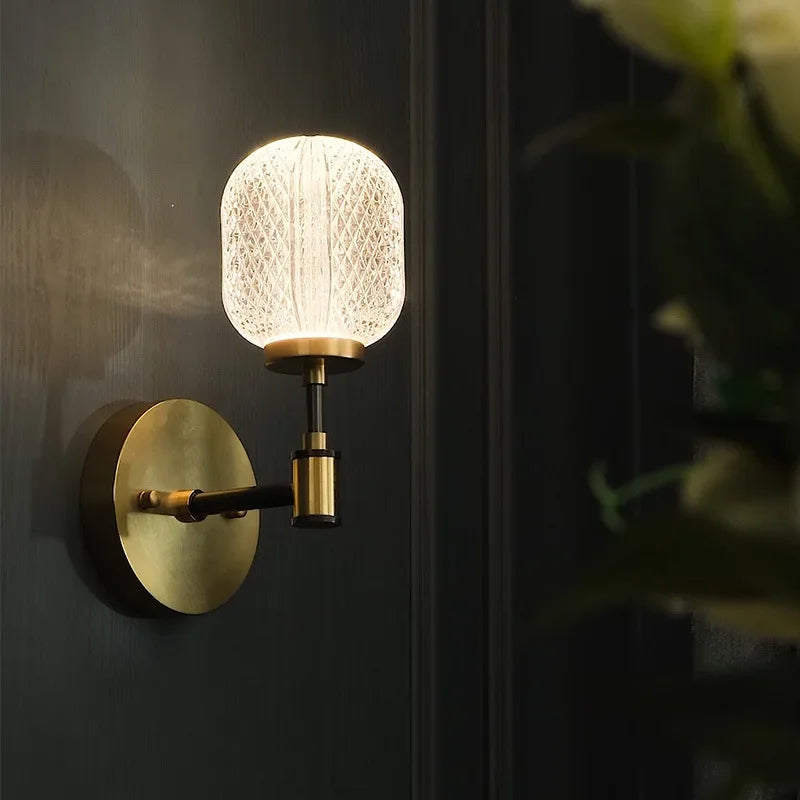 Modern Nordic LED wall light elegant indoor decoration