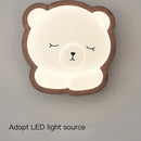 Modern bear ceiling light for children's room