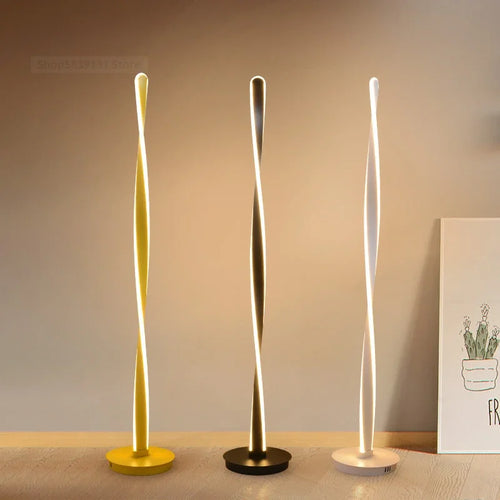 Modern dimmable LED floor lamp for interior decoration - vue 7 sur 10