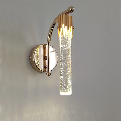 Decorative crystal LED wall light for modern interiors - vue 2 sur 8