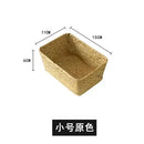 woven wicker storage basket for the kitchen