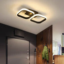 Modern LED ceiling light round square for indoor decor