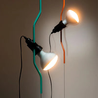 Italian minimalist adjustable height decorative floor chandelier