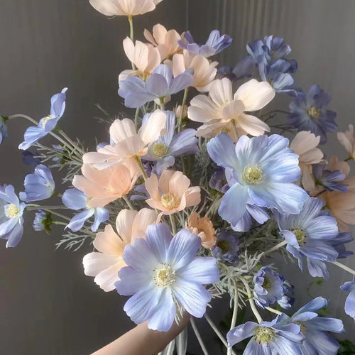 fleur artificielle marguerite blanche pour décorations et cadeaux - vue 2 sur 24