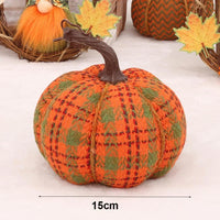 Decorative fabric pumpkins for halloween, thanksgiving and celebrations