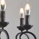 Creative retro european iron chandelier for interior decoration