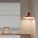 Metal LED pendant light with adjustable lighting