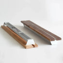 Solid wood wabi-sabi wall light for interior decor
