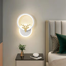 Modern minimalist wall light for hallways and stairs