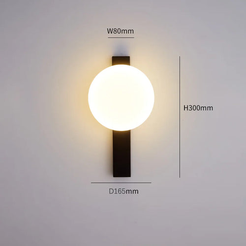 modern design LED wall light for reading and eye protection - vue 9 sur 14