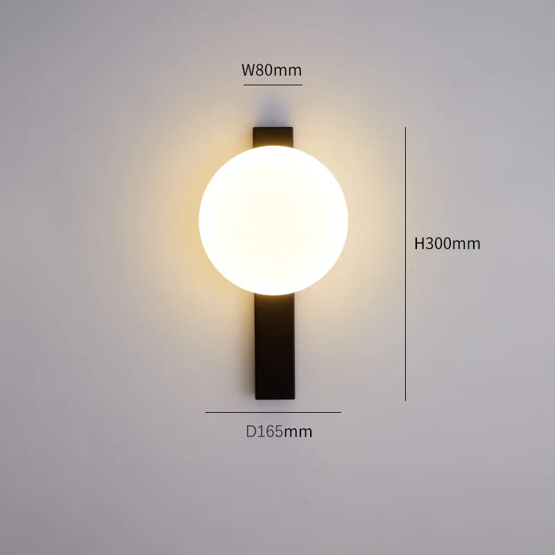 modern design LED wall light for reading and eye protection - vue 8 sur 14