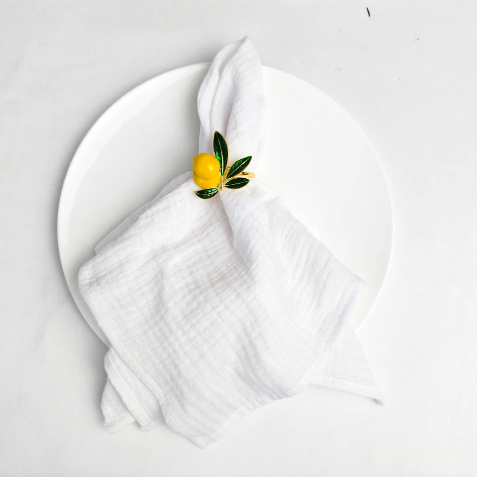 Korean style cotton table napkin for dining