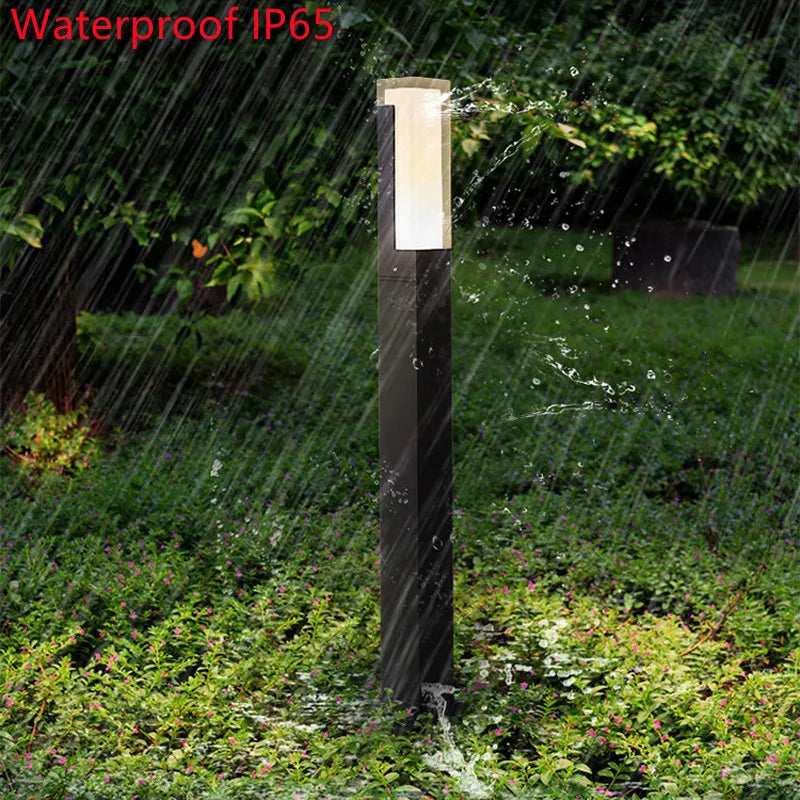 Waterproof outdoor aluminium LED garden lamp - vue 4 sur 9