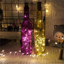 Copper wire LED string lights for festive decoration