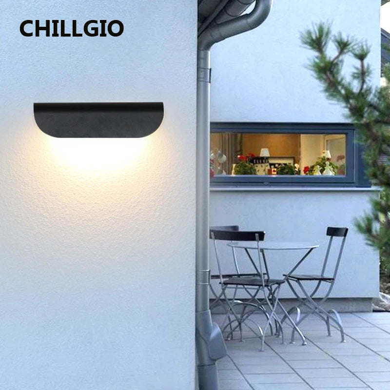 Waterproof LED outdoor wall light aluminium nordic home decor