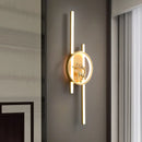 Chinese style copper wall light for indoor lighting