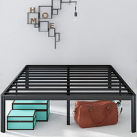 Metal ceiling light with underbed storage 41 cm