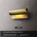 Modern copper wall light with minimalist and creative design