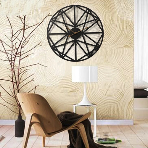 Creative Wall Clock for Living Room, Luxury, Modern, Simple Murals, Fashion - vue 7 sur 7