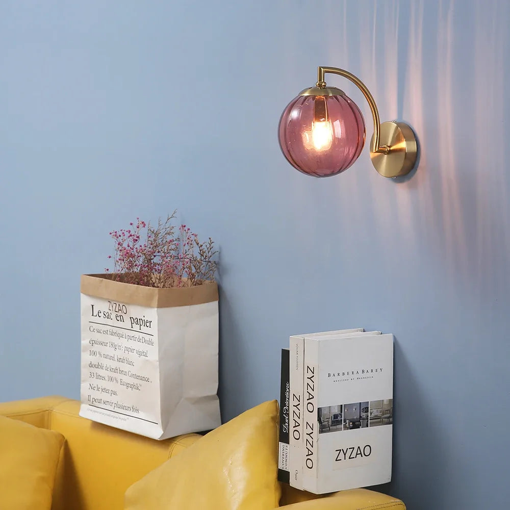 modern minimalist Nordic indoor LED wall light