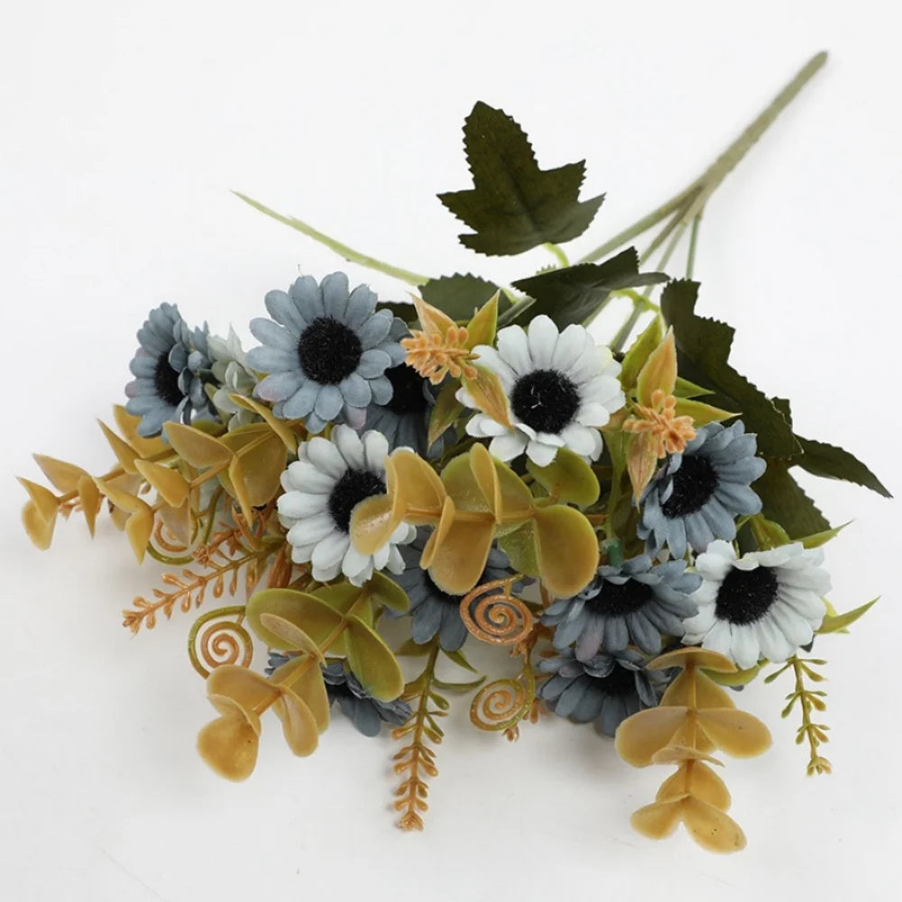 Decorative artificial flower bouquet for home and events - vue 16 sur 25