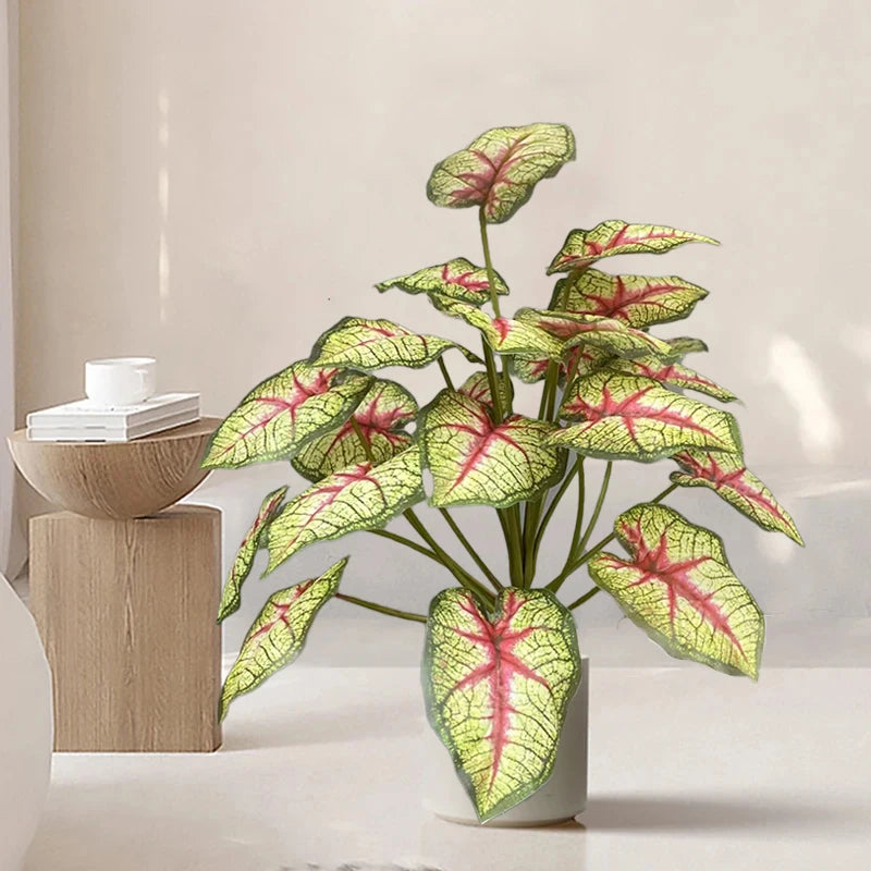 Artificial ficus branches for garden and landscape decoration