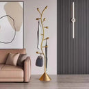 modern clothes rack with an elegant industrial style