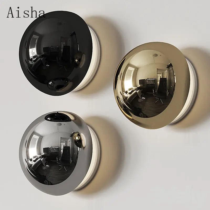 Scandinavian LED wall light bauhaus style for modern interior décor
