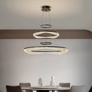 Modern acrylic LED pendant chandelier