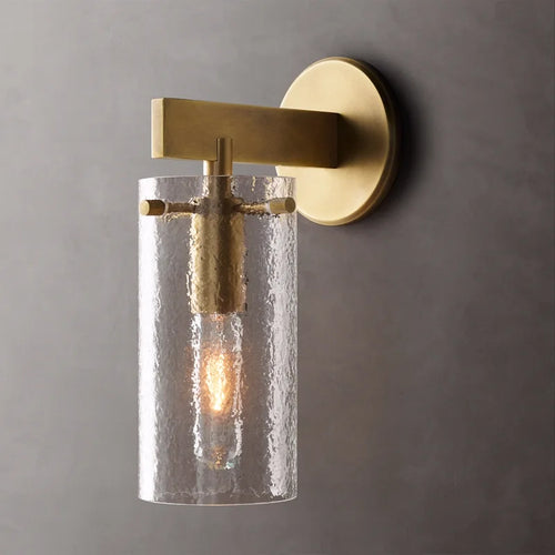 Retro glass wall light for elegant interior decoration - vue 8 sur 11