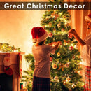 LED string lights with remote control 8 modes festive decoration
