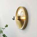 Bauhaus UFO art galvanised LED wall light decoration