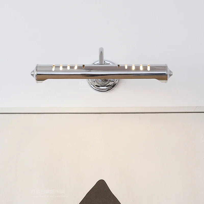 Decorative brass wall light in minimalist Japanese retro style - vue 4 sur 8