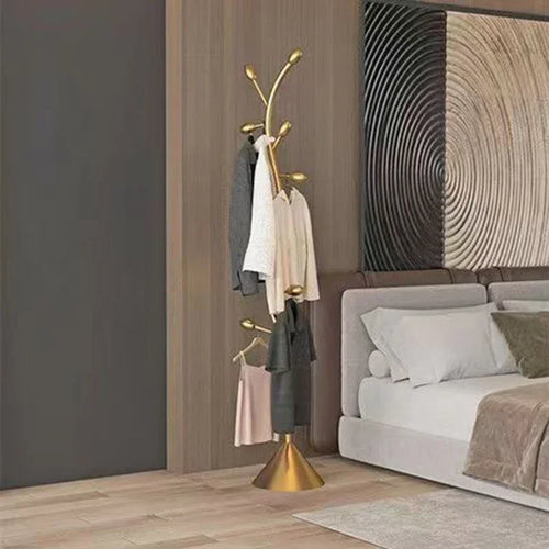 modern clothes rack with an elegant industrial style - vue 4 sur 10