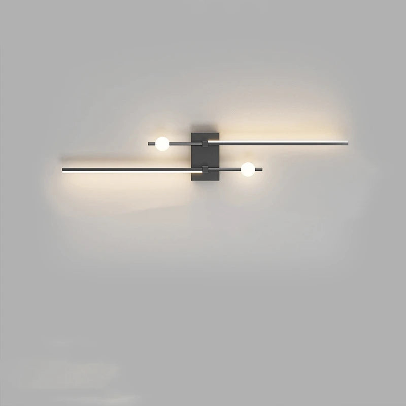 Minimalist Design Led Wall Light Sconce Lamp 80cm Indoor - vue 2 sur 8