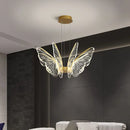 Modern acrylic butterfly chandelier for interior decoration